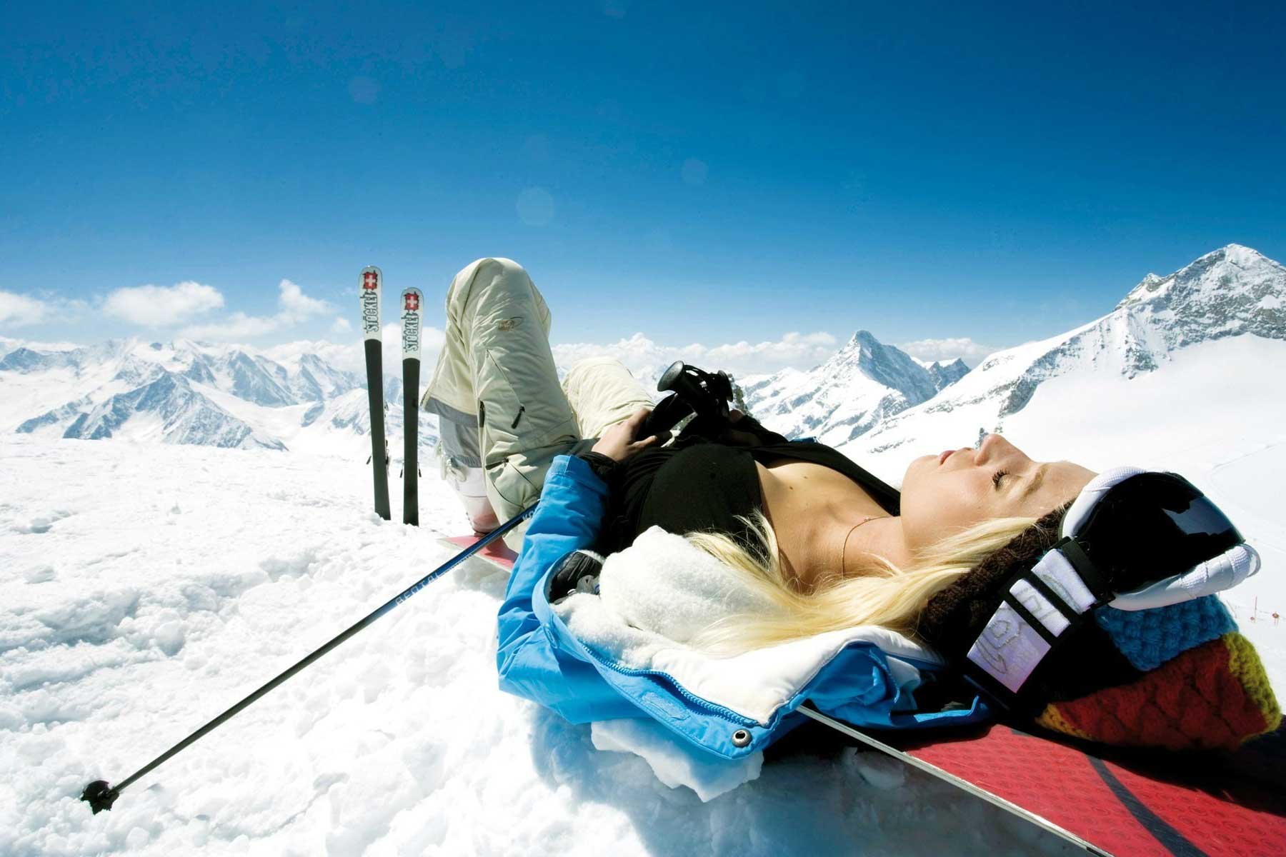 Skiing in St Martin de Belleville